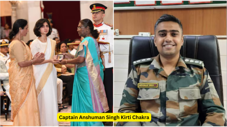 Captain Anshuman Singh Kirti Chakra